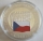 Cook Islands 1 Dollar 2001 Football World Cup Czechoslovakia Silver
