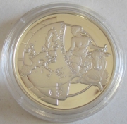 Belgium 10 Euro 2004 Eurostar EU Enlargement Silver