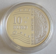 Belgium 10 Euro 2004 Eurostar EU Enlargement Silver