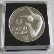 Hungary 10000 Forint 2016 Olympics Rio de Janeiro Silver Proof