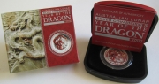 Australia 50 Cents 2012 Lunar II Dragon Coloured 1/2 Oz...