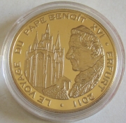 Benin 100 Francs 2011 Papst Benedikt XVI. Erfurt