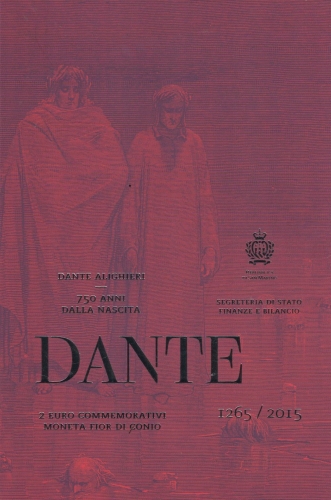 San Marino 2 Euro 2015 Dante Alighieri
