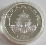China 10 Yuan 1996 Panda Shenyang Mint (Großes Datum)