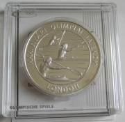 Hungary 3000 Forint 2012 Olympics London Canoeing Silver