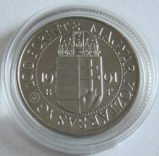 Ungarn 100 Forint 1991 Apostolische Visite von Papst Johannes Paul II. BU