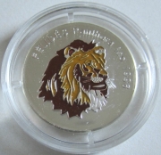 Kongo 500 Francs 1996 Tiere Löwe