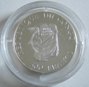 Kongo 500 Francs 1996 Tiere Löwe