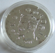France 10 Euro 2011 Rulers Charles the Bald Silver