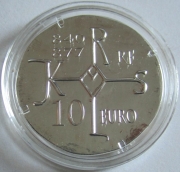 France 10 Euro 2011 Rulers Charles the Bald Silver