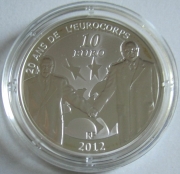 Frankreich 10 Euro 2012 Europa 20 Jahre Eurocorps