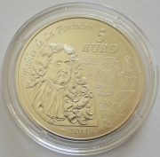 France 5 Euro 2011 Lunar Rabbit Silver