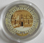 Solomon Islands 2 Dollars 2015 Ancient Egypt Abu Simbel Silver
