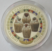 Salomonen 2 Dollars 2015 Ancient Egypt Kanopenkrüge