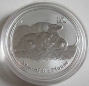 Australien 1 Dollar 2008 Lunar II Ratte