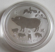 Australien 1 Dollar 2019 Lunar II Schwein