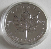 Canada 5 Dollars 1992 Maple Leaf 1 Oz Silver