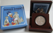 Niue 2 Dollars 2015 Disney Scrooge McDuck 1 Oz Silver