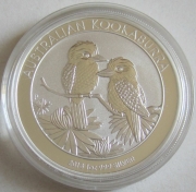 Australia 1 Dollar 2013 Kookaburra 1 Oz Silver