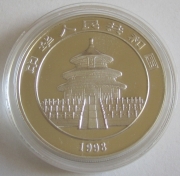 China 10 Yuan 1998 Panda Shanghai Mint (Kleines Datum)