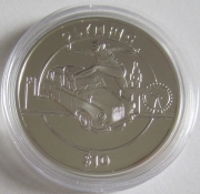 Sierra Leone 10 Dollars 2011 Olympia London Hindernislauf