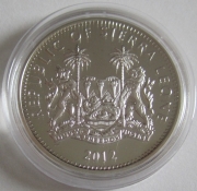 Sierra Leone 10 Dollars 2012 Olympia London Basketball