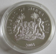 Sierra Leone 10 Dollars 2004 Fußball-WM in Deutschland