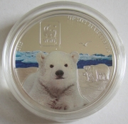 Central African Republic 100 Francs 2015 WWF Polar Bear