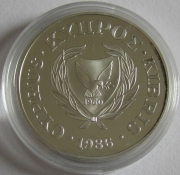 Zypern 1 Pound 1986 25 Jahre WWF Mufflon