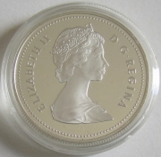 Canada 1 Dollar 1986 100 Years Vanouver Silver Proof