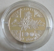 Switzerland 20 Franken 2004 100 Years FIFA Silver Proof