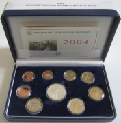 Italy Proof Coin Set 2004