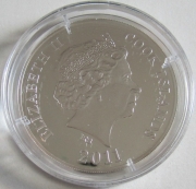 Cook Islands 10 Dollars 2011 Five Continents Asia 1 Oz...