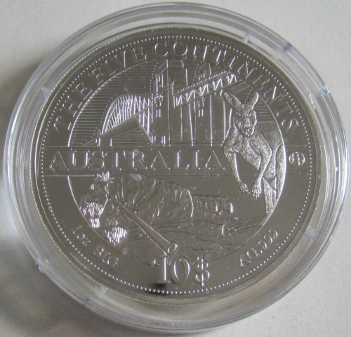 Cook-Inseln 10 Dollars 2011 Five Continents Australien