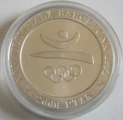 Spanien 2000 Pesetas 1990 Olympia Barcelona Logo PP