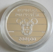 Portugal 200 Escudos 1992 Olympics Barcelona Sprint...