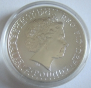United Kingdom 2 Pounds 2000 Britannia 1 Oz Silver