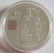 Spanien 10 Euro 2008 Europastern Alfonso X.