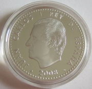 Spanien 10 Euro 2008 Europastern Alfonso X.