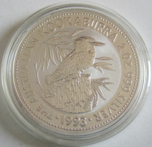 Australien 2 Dollars 1993 Kookaburra
