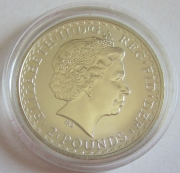 United Kingdom 2 Pounds 2002 Britannia 1 Oz Silver