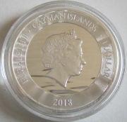 Cayman Islands 1 Dollar 2018 Marlin 1 Oz Silver