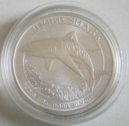 Australien 50 Cents 2016 Tiere Tigerhai