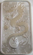 Australien 1 Dollar 2018 Rectangular Dragon