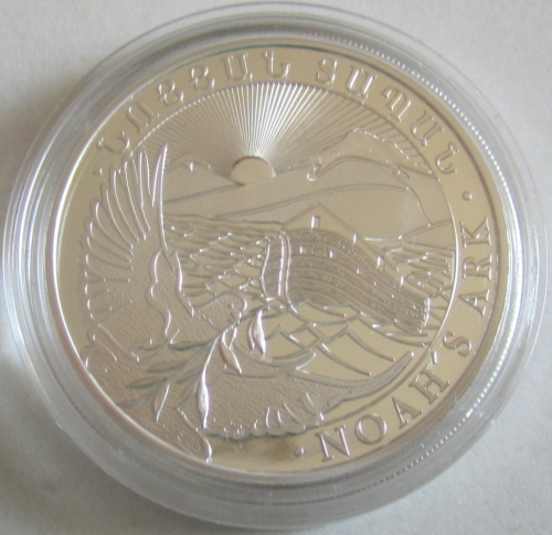 Armenia 500 Dram 2018 Noahs Ark 1 Oz Silver