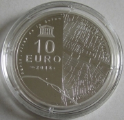 France 10 Euro 2018 UNESCO Banks of the Seine Silver