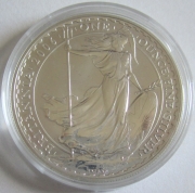 United Kingdom 2 Pounds 2006 Britannia 1 Oz Silver