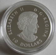Canada 10 Dollars 2018 Star Trek U.S.S. Enterprise NX-01 1/2 Oz Silver