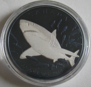 Canada 30 Dollars 2018 Great White Shark 2 Oz Silver