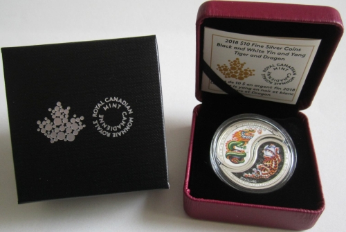 Kanada 2 x 10 Dollars 2018 Yin & Yang